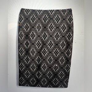 NWT Renee C Elvira Lace Pencil Skirt